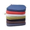 Non-Slip Dining Chair Cushion with Ties Horseshoe-Shaped Seat Pad All-Season Removable Washable For Kitchen Office Hotel Chairs