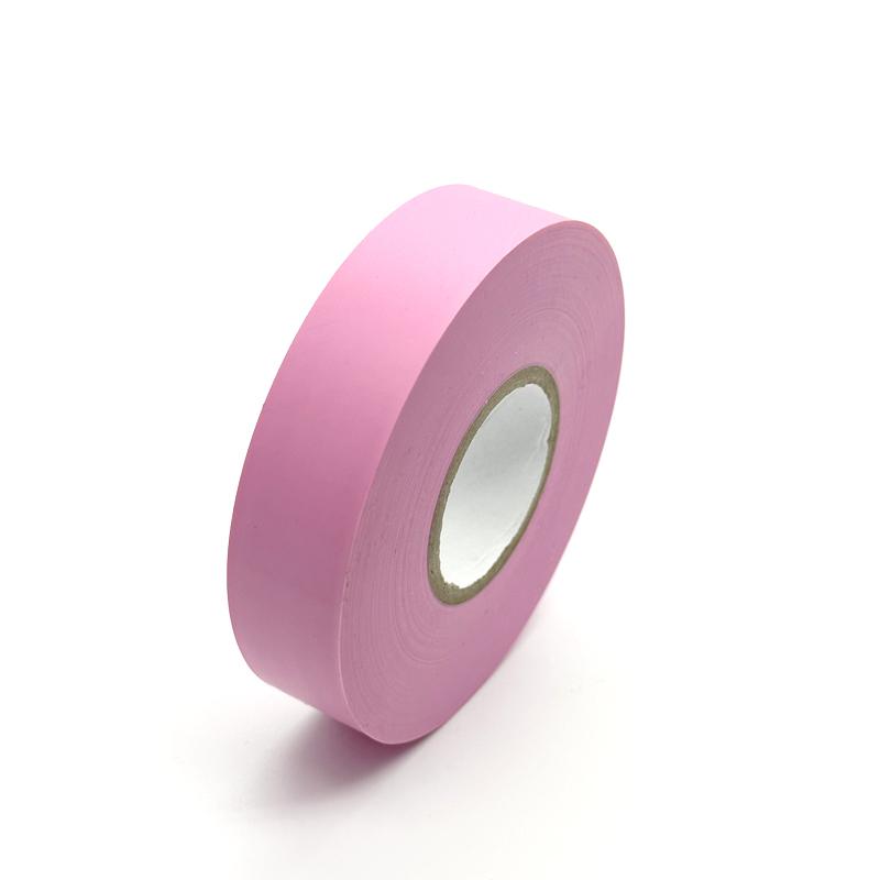 1PCS Pink Electrical Tape Insulation Tape PVC Waterproof 19mm Wide Electrical Tape 50M