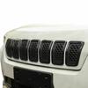 7X Black Front Grille Inserts Ring Trim Cover for Jeep Cherokee 19+ Accessories