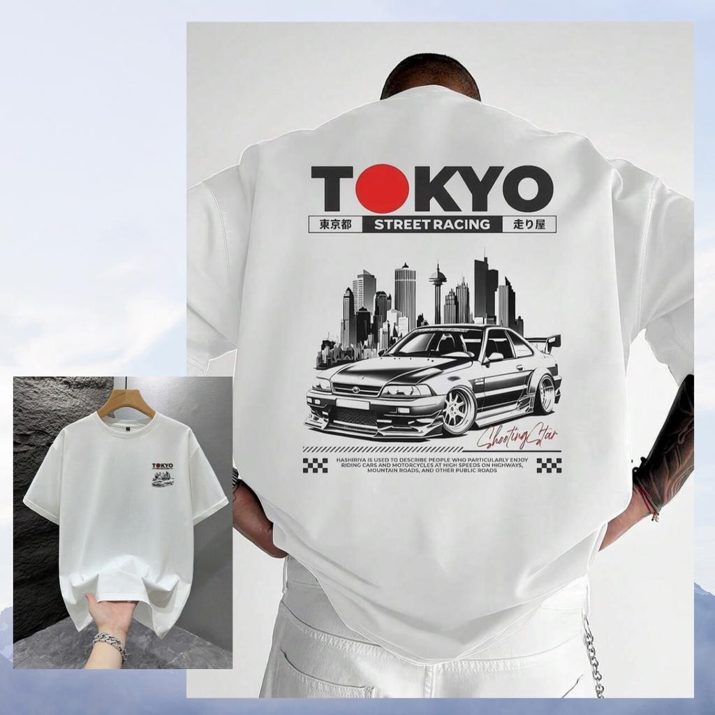 2026 Tokyo Racing Unisexs Fashionable Printed Loose Short Sleeve TShirt Exquisite Design Summer Essential Easy To Match