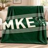 Milwaukee Bucks Decke Flanelldecke Weiche Gemütliche Plüschdecke für Sofa Bett Leichte Heimdekoration Outdoor Camping