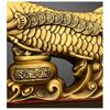 High Quality Copper Fish Ornaments Gold Dragon Home Living Room Office Decor