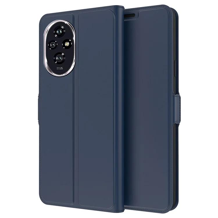 

For Honor 200 Pro 5G Case Leather Phone Cover Stand Magnetic Clasp Shockproof