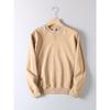 Heavyweight Washed Cotton Terry Crewneck Sweatshirt for Men, Spring and Autumn Vintage Trendy Top Jacket