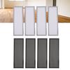 4PCS Floor Vent Covers PVC Magnetic Floor Register Vent Mesh Filter Screen for Wall Ceiling Catches 
