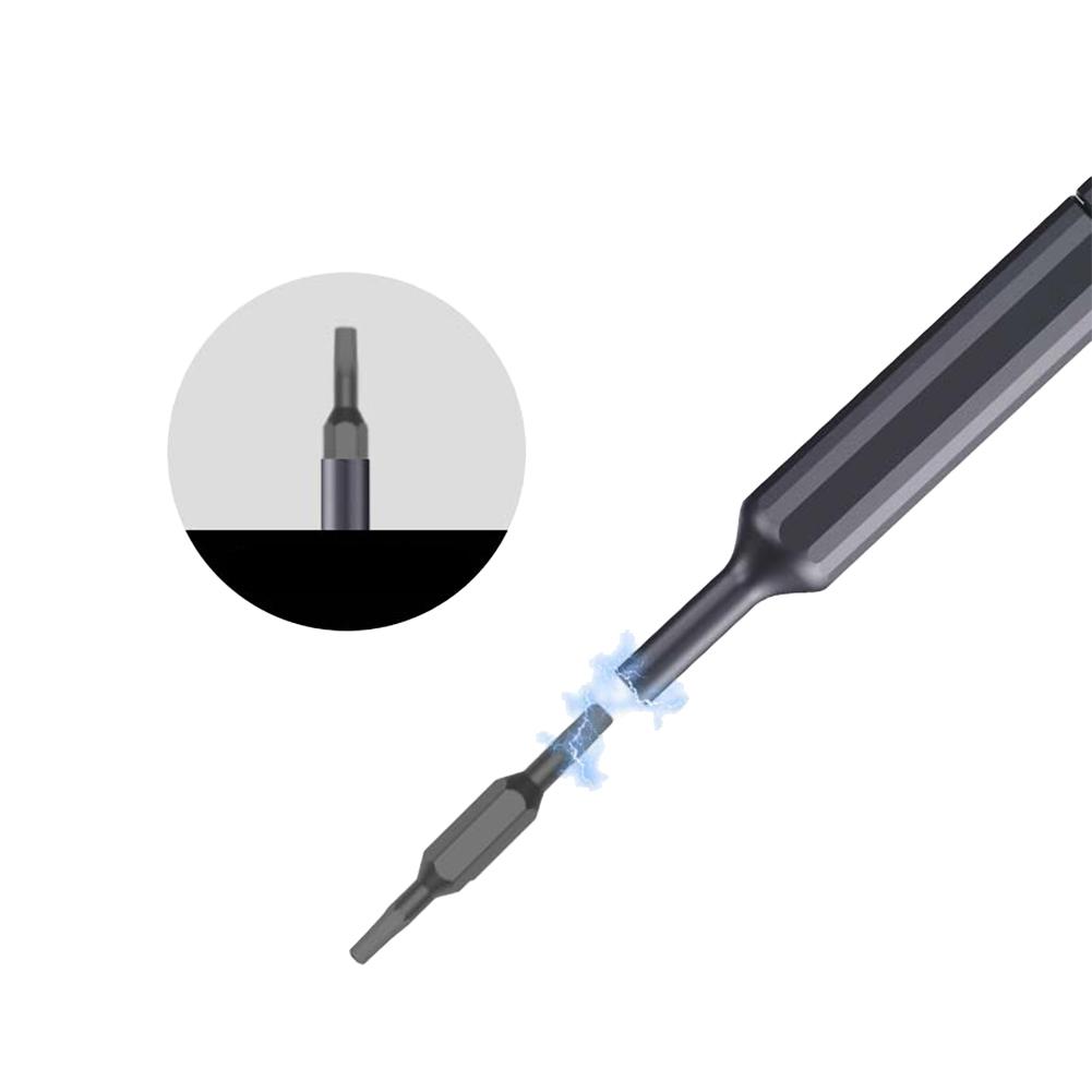 Anti Slip Handle Magnetic Precision Bit Storage Compartment