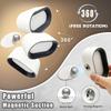 Remote Control Touch Night Light 360 Degree Rotation Bedroom Bedside Lights RGB Color Change Dimmable Lamp