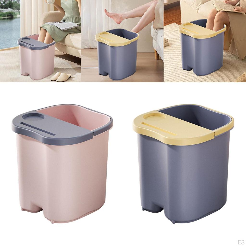 Foot Bath Tub Feet Washing Bucket Deep Soaking Toe Nails and Ankles Adults Convenient for