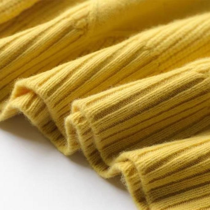 Autumn Winter Women's Plus-size Wool Sweater Loose Turtleneck Sweater Pullover Solid Color Wool Knitted Top