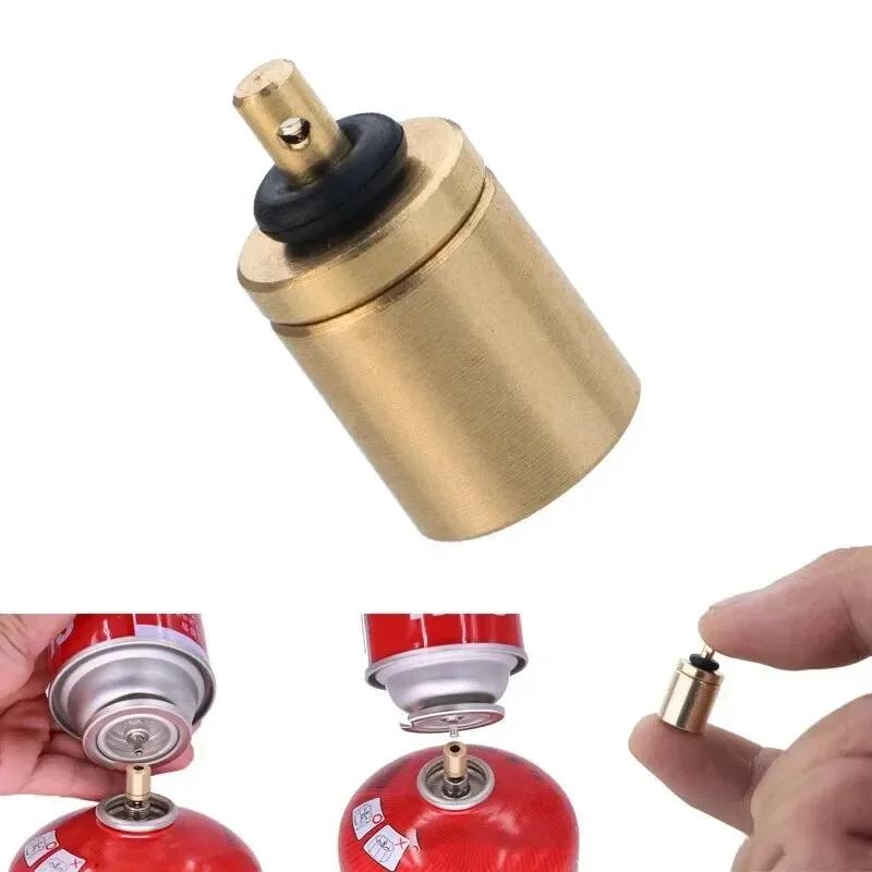 Gas Refill Adapter Outdoor Camping Stove Cylinder  Tank Gas Burner Accessories Hiking Inflate Butane Canister