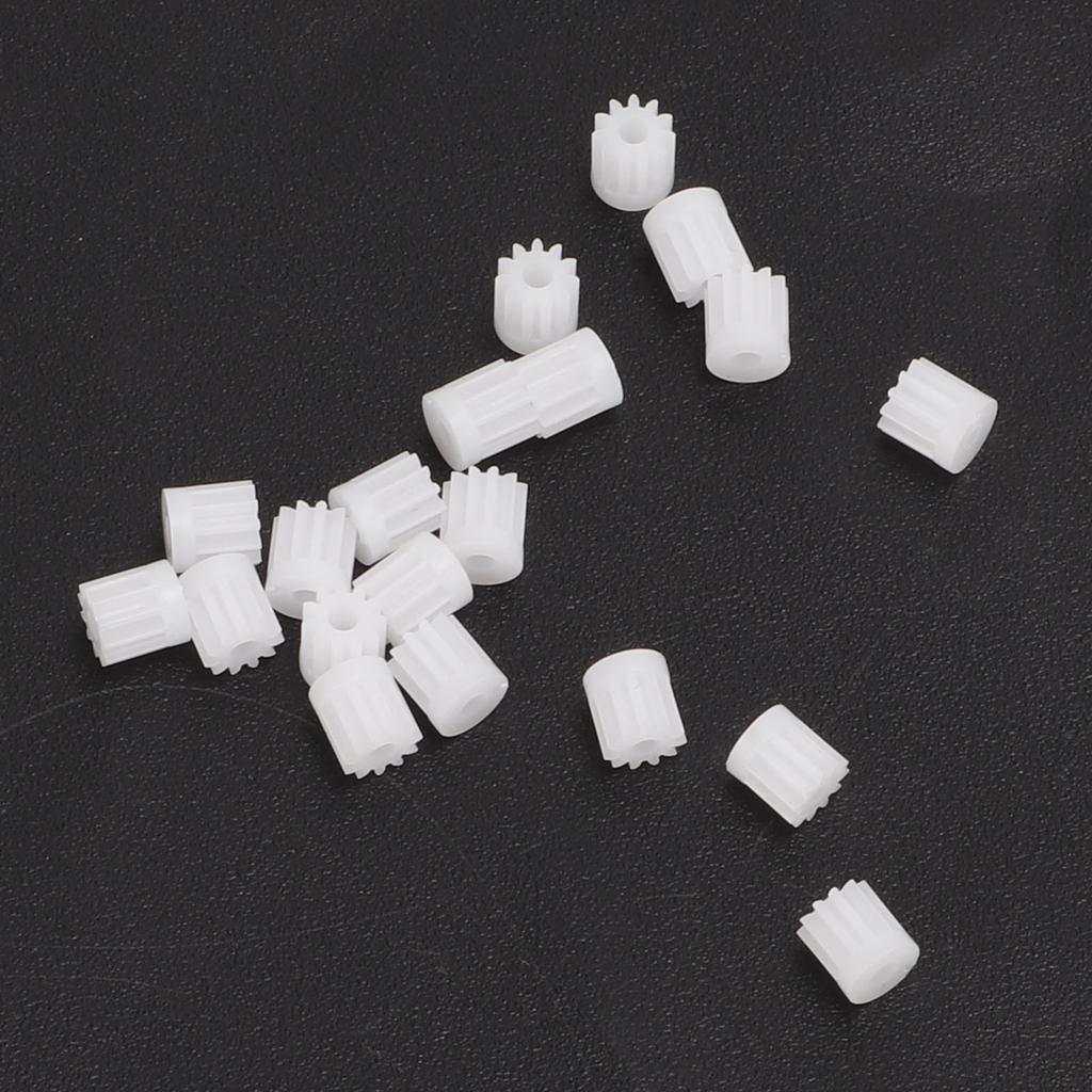 20pcs Plastic Motor Gear 1/24 for Axial SCX24 11T Remote Control Car Replacement Motor Gear