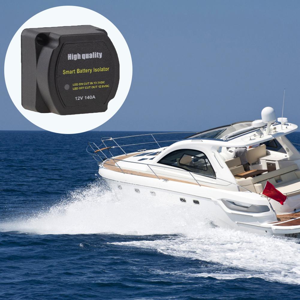 140 Amp Dual Battery Isolator Sensitive Battery Isolator Kit for Boats Camper Truck