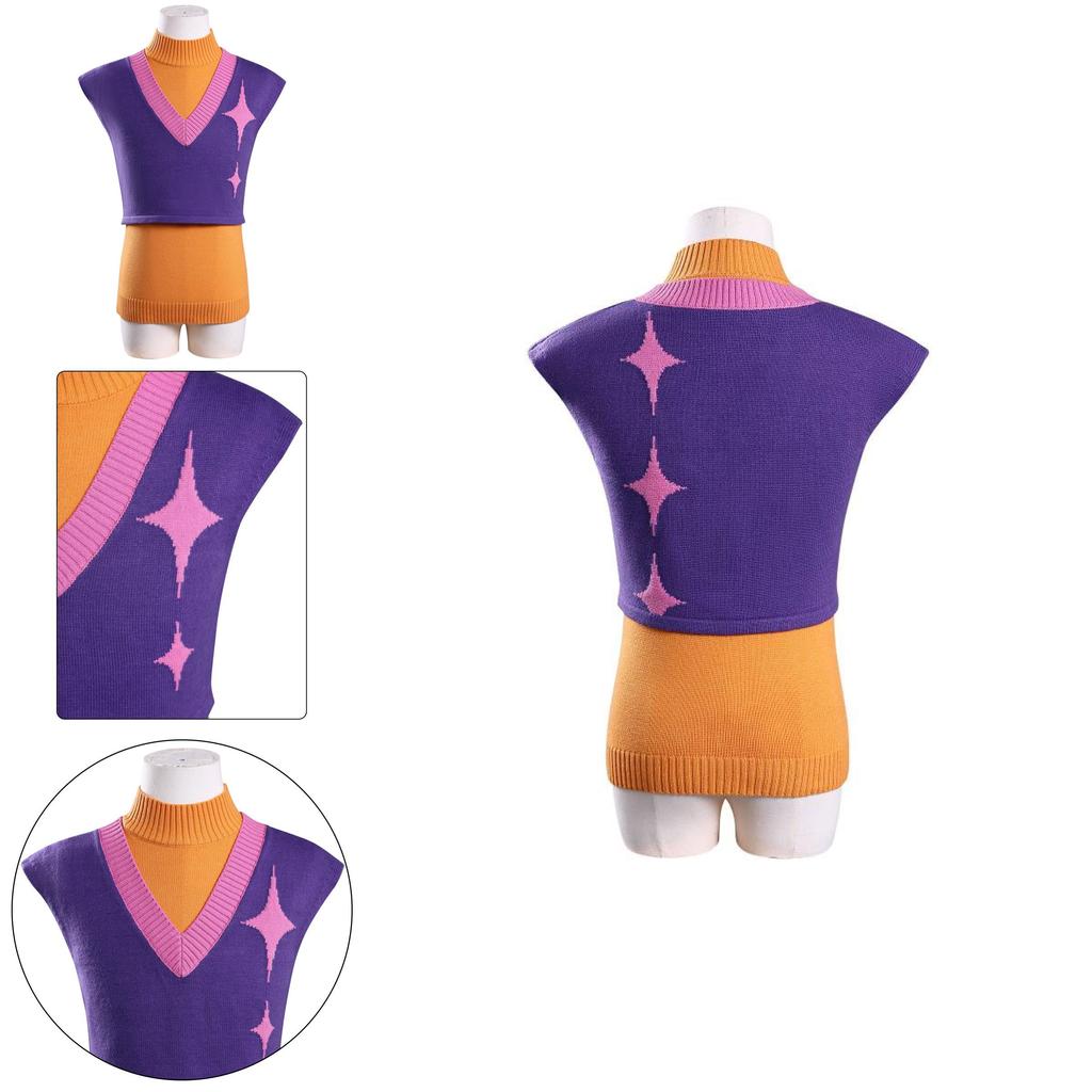 Kpop Demon Hunters Cosplay Costume With Polyester Fabric For Anime Game Role Play