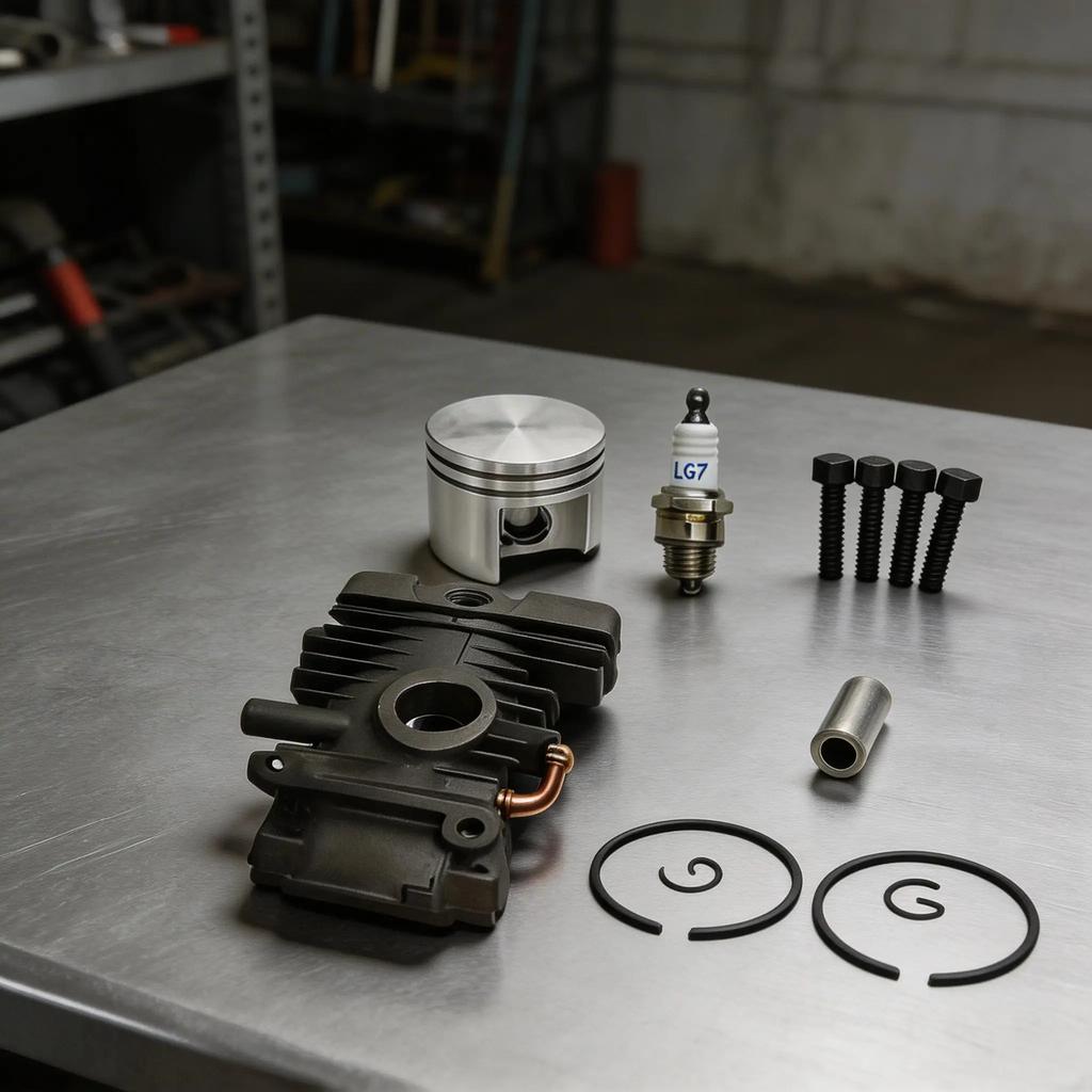 37mm Cylinder For Piston Kit For MS192T,MS192TC Replacement Part 1137 020 1203 Cylinder Kit Replacement Electric Saw Parts