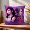 Comfortable soft Pillow Case for Sofa Living Room Home F-Fantasy office Decor Protective Covers Without Final game Pillow-Insert