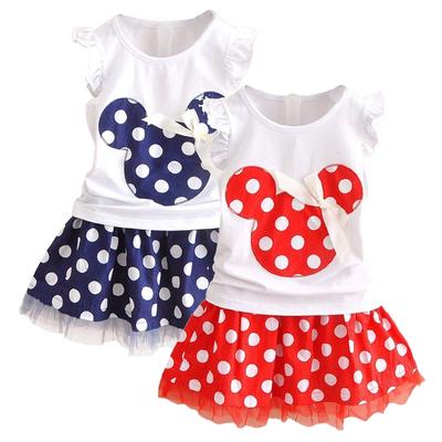 Cute Toddler Baby Girls Clothes Set Long Sleeve T-Shirt And Pants Kids 2pcs Outfits