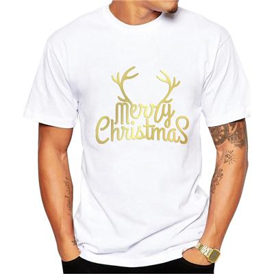 Merry Christmas T Shirts Men 2019 New Arrival Letters Printing Tshirt Chemise Homme Funny Gift for Mens Roupa Masculina Gt167