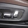 Metyoucar For BMW X3 G45 2025-2026 Soft Carbon Fiber Car Front Seat Adjustment Switch Panel Cover Trim Sticker Car Accessories