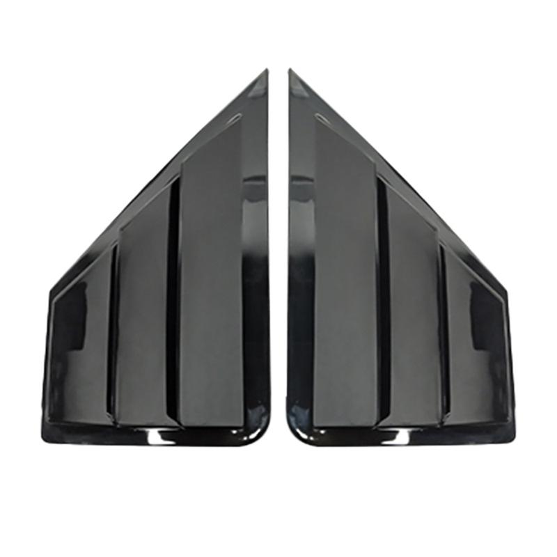 2PCS Side Window Louver Cover for Toyota C-HR CHR 2018    Rear Window Spoiler Shutter Cover