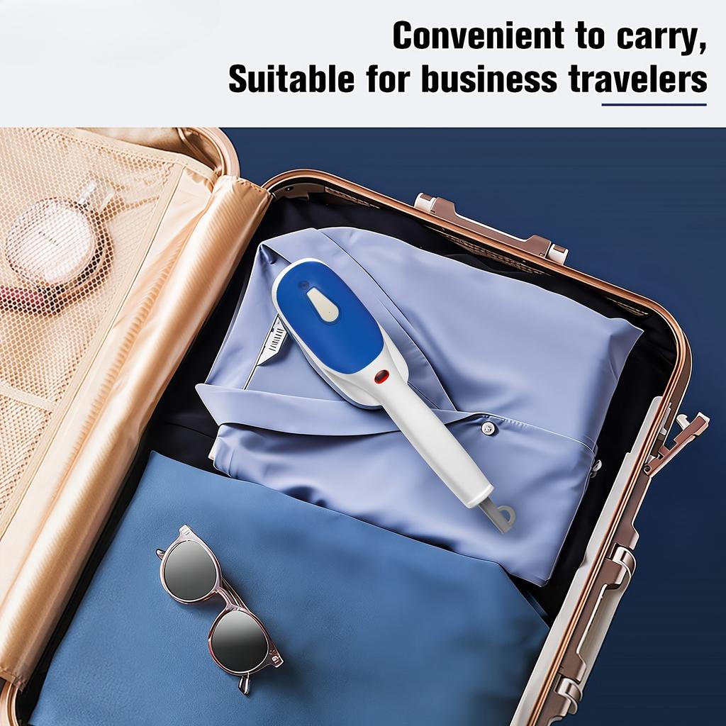 Handheld Steam Iron Portable Steam Wrinkle Remover for Home Office and Travel with Efficient Heating Garment Steamer