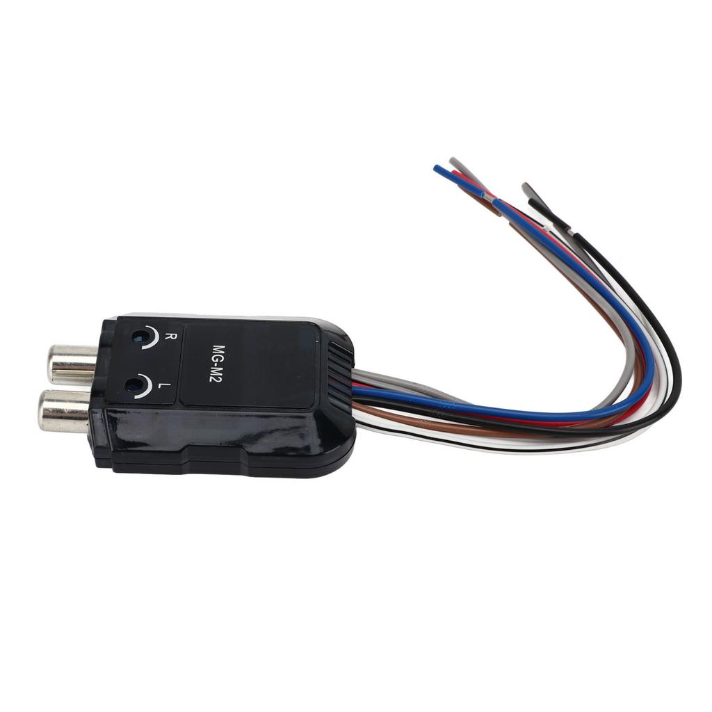 Car Audio Converter High To Low 2 Channel Line Output Stereo Convertor for All Massive Audio