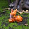 Cute Deer Resin Miniatures For Event Animal Decoration And Friendship Gifts