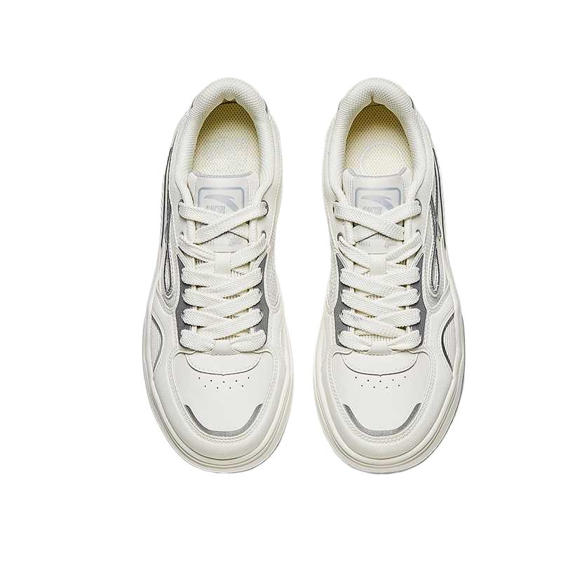 Anta Flame Comfortable Fashion High-Top Wrap Durable Lightweight Shock Absorption Low-Top Skate Shoes Women Sneaker 122628094-6