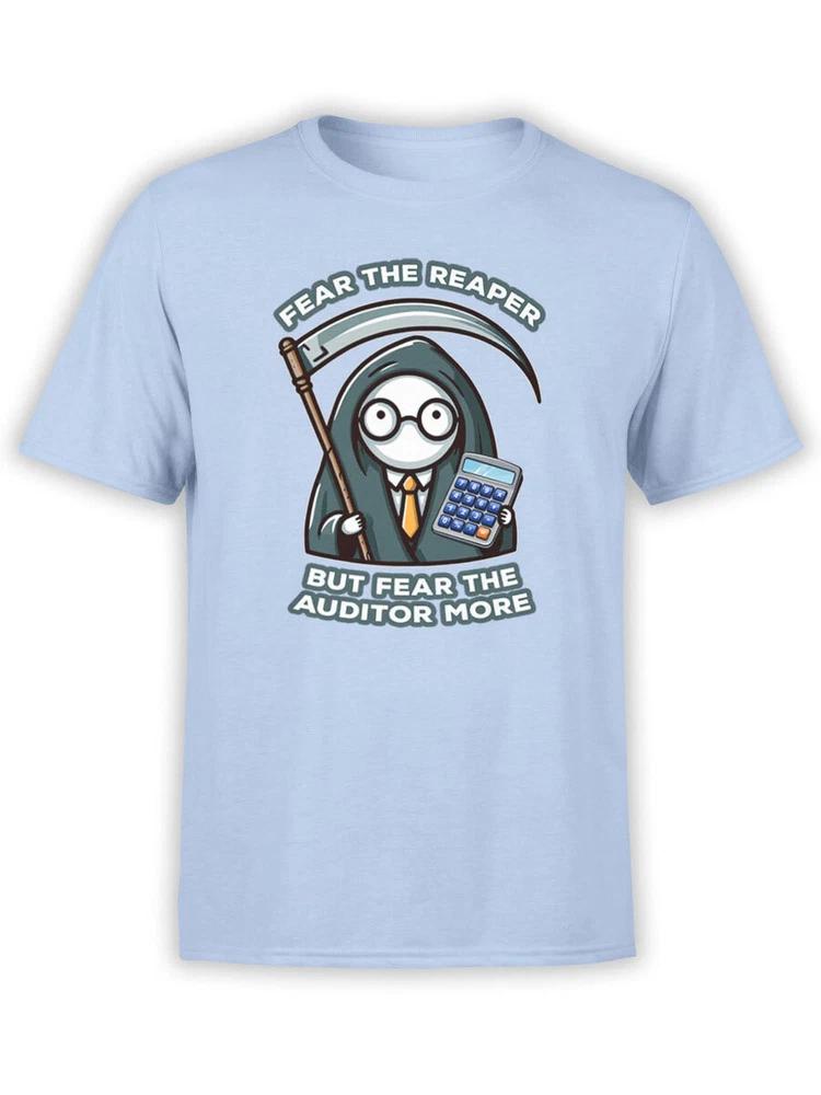 Accountants Tshirt Collection Auditor Reaper Tshirt Unisex S
