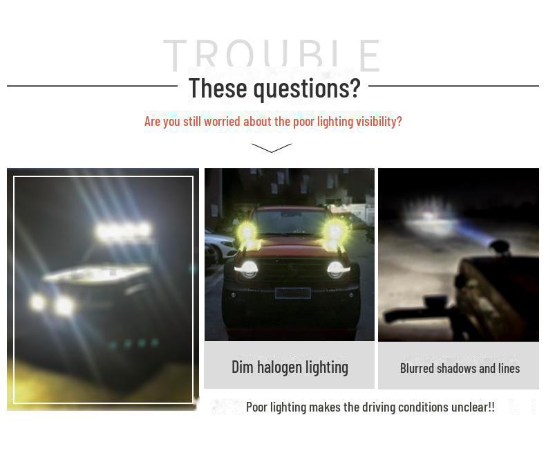 20W LED Motorradscheinwerfer & Autoscheinwerfer