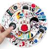50pcs Waterproof Bowling Cartoon Stickers for Sports, Journaling, Skateboards, Computers, and Phones