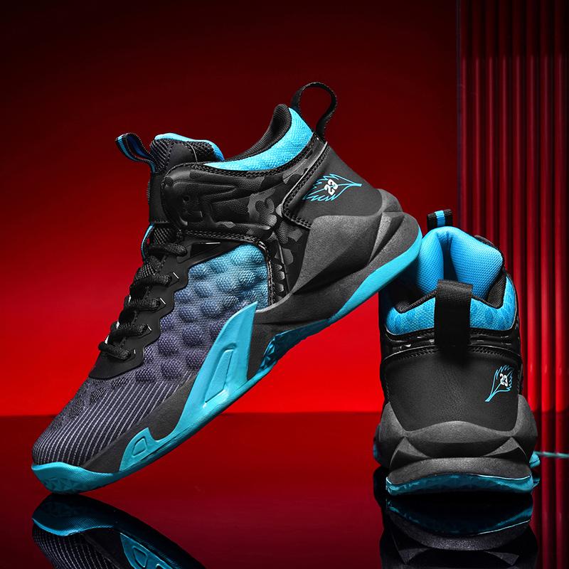 Men's Basketball Shoes Are Breathable, Cushioning and Anti-slip. They Can Be Wornas Sports Shoes Fortraining and Practical Games