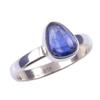 Natural Kyanite Gemstone Handmade 925 Solid Sterling Silver Ring Size 6 n5h21