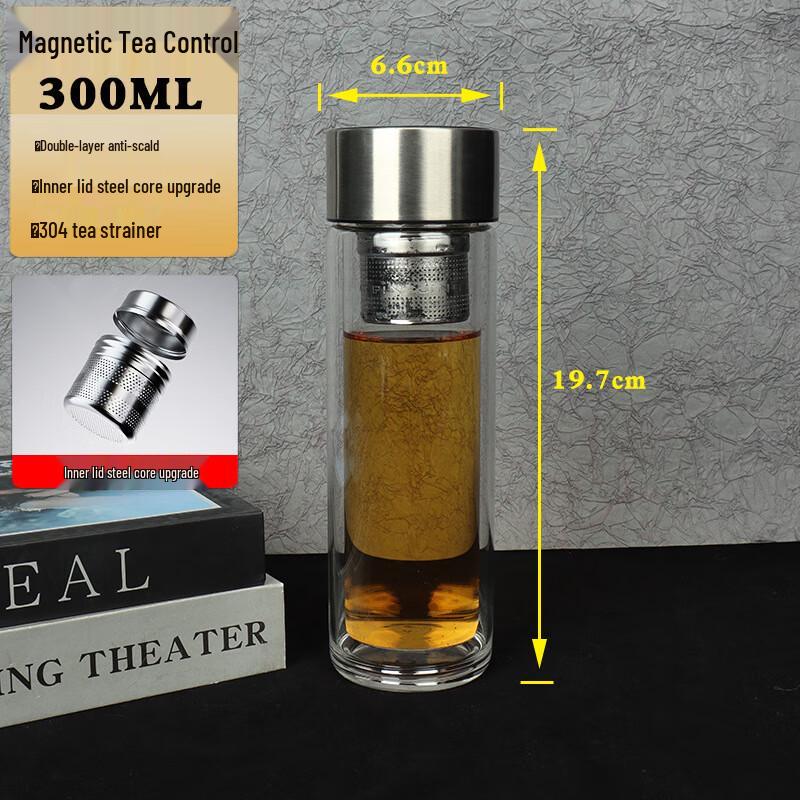 Магнитный термостакан Zhiyue Jiangmeng с отделением для чая