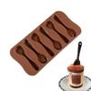 1 Pcs Mold Silicone Baking Cake Decorating Cake Chocolate  Mold DIY Six Spoons Mould