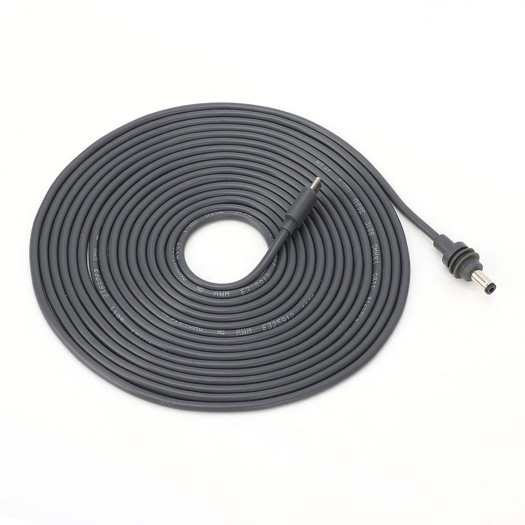 USB C til DC strømkabel for Mini parabolantenne 100W Type C inngang til vanntett kontakt ladekabel