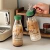 Portable Coffee Cup Glass Coffee Cup Transparent Glass Cups Reusable Milk Cup Latte Coffee Cup Beverage Cup for Milk, Coffee