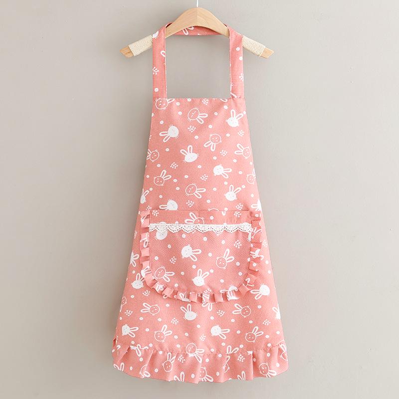 Soft, Comfortable, Cute, Stain & Dirt-Resistant Waist Apron for Home Kitchen and Workshop