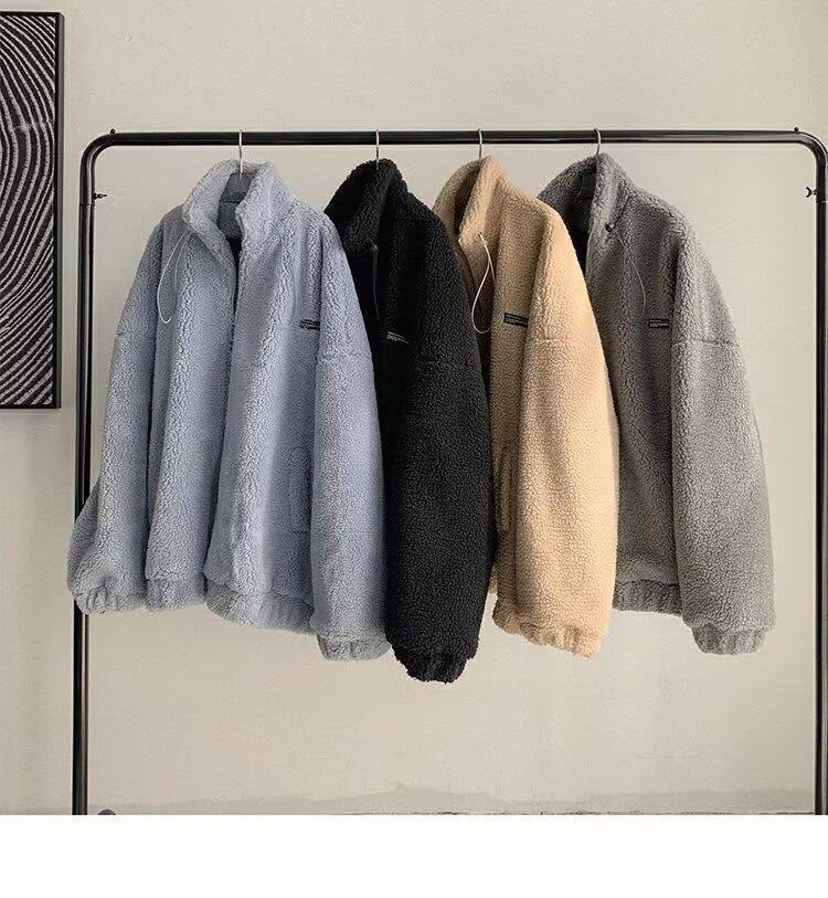 2025 Men's Trendy Lambswool Fleece Jacket - Autumn/Winter Street Style