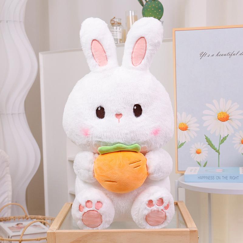 New Rabbit Doll Plush Toy Cute Radish Rabbit Cloth Doll Doll Doll 35cm