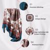 Silk Imitation Head Scarf 90x90cm Silk Scarves Trendy Hair Scarf Headband  for Women