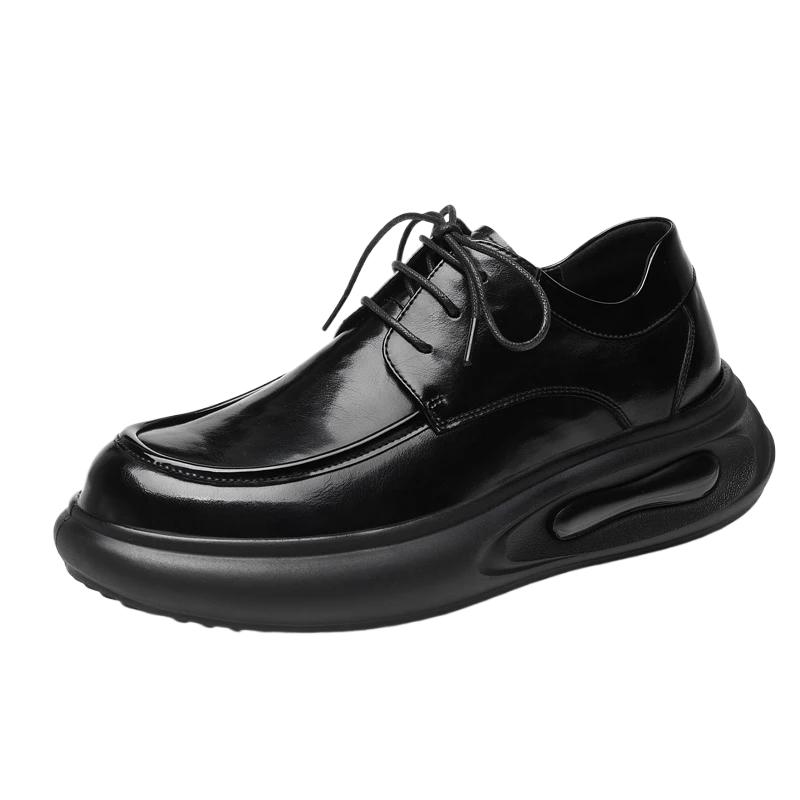 Fashion Leather Shoes For Man Leather Casual Shoes Fashion Business Oxford Shoes High Quality Designer Work Shoes