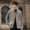 Jacket Jacket Men's New Spring and Autumn Waffle High-end Loose Casual Versatile Top Ruffian Handsome Men