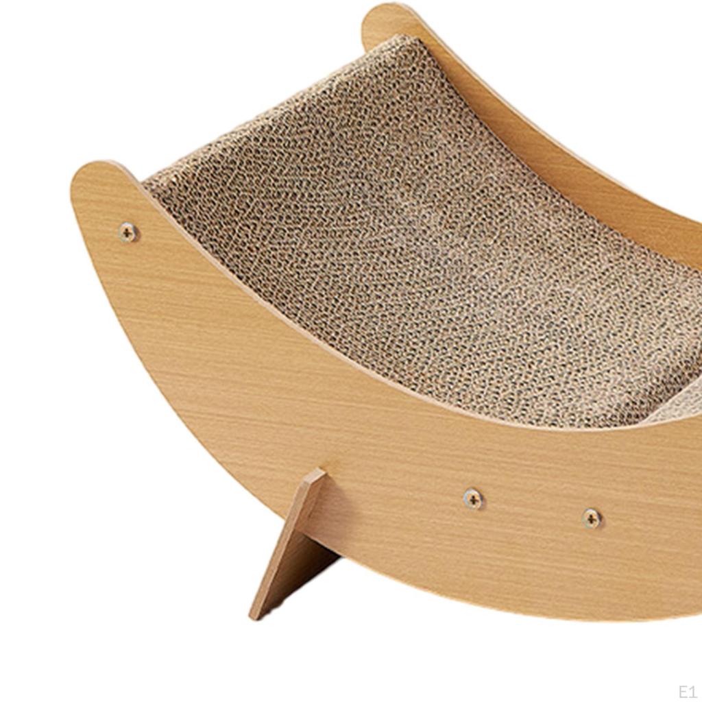 Cardboard Furniture Lounge Chair to 10kg Wear-Resistant Sofa Cat Scratch Bed