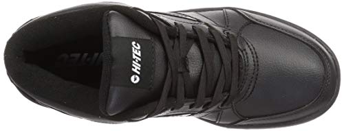 Hi-Tec Aonakkot WP Waterproof Winter Shoes for Outdoor Casual Wear, Black/Gum, Size 25.5 cm, 3E