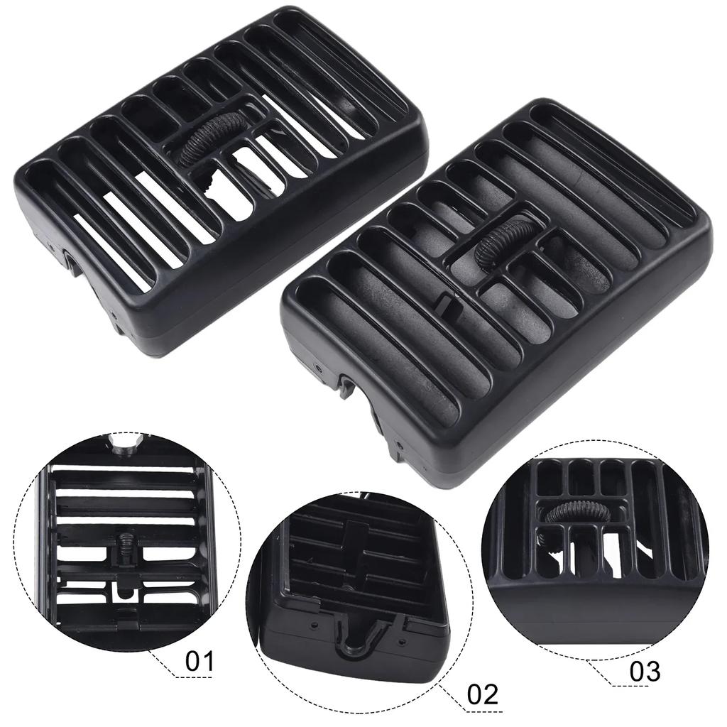 Parts Dash Vent Driving Components Craftsmanship Direct Easy Installation Long Lasting For Jeep For Wrangler TJ