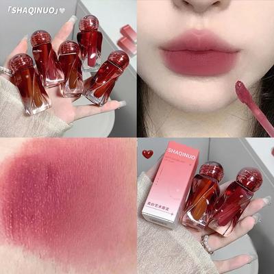 Soft Mist Mousse Lip Glaze Velvet Matte Lipsticks Makeup Not Easy To Sticky Cosmetics Lipstick