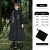 Children's Raincoat, Long Full-Body Waterproof Poncho for Students Going to School, New Model for Teenagers and Middle School Students for Outdoor