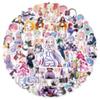 10/30/50pcs Re:ZERO - Starting Life in Another World Anime Stickers Kawaii Cartoon Decals Suitcase Phone Laptop Cute Rem Sticker