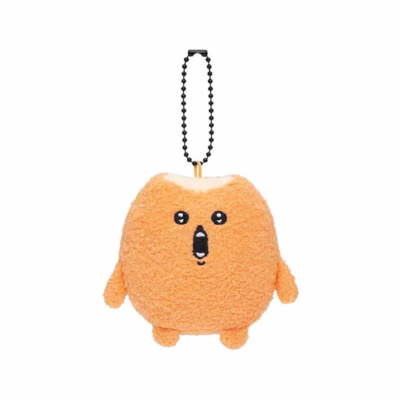 Cartoon Animal Plush Charm With Pp Cotton Filling For Bag Accessories Yellow 1