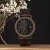 BOBO BIRD Men's Wooden Analog Watch, Lightweight, Popular Gift or Souvenir